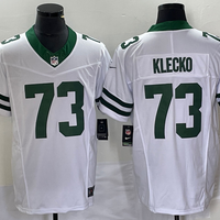 Men's New York Jets Joe Klecko #73 White Legacy Vapor F.U.S.E. Limited Jersey1