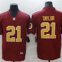 Men's Washington Commanders Sean Taylor #21 Red Game Player Jersey1