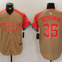 Men's American League Adley Rutschman #35 Cream 2024 MLB All-Star Game Limited Player Jersey1
