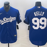 Men's Los Angeles Dodgers Joe Kelly #99 Blue Player Jersey1