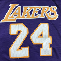 Men's Los Angeles Lakers Kobe Bryant #24 Purple Swingman Player Jersey1