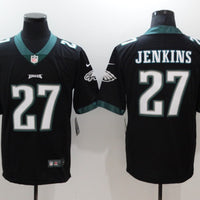 Men's Philadelphia Eagles Malcom Jenkins #27 Black Game Jersey1