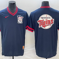 Men's Minnesota Twins Navy Replica Jersey1