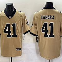 Men's New Orleans Saints Alvin Kamara #41 Gold Gameday Golds Alternate Game Player Jersey