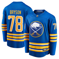 Jacob Bryson #78 Buffalo Sabres Royal Replica Jersey - JerseysFreak