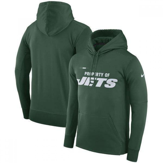Men's New York Jets Club Therma NFL Pullover Hoodie