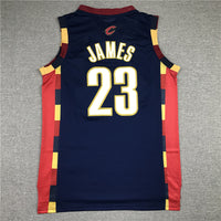 Men's Cleveland Cavaliers LeBron James 2008-09 Hardwood Classics Player Jersey1