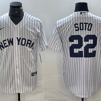Men's New York Yankees Juan Soto #22 White Limited Jersey1