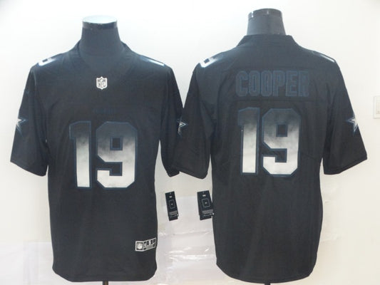 Men's Dallas Cowboys #19 Amari Cooper Black Alternate Game Jersey1