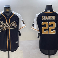 Men's New Orleans Saints Rashid Shaheed #22 Black Legacy Replica Jersey1