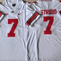 Men's Ohio State Buckeyes C.J. Stroud #7 White Player Jersey