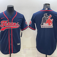 Men's Houston Texans Navy Game Jersey1