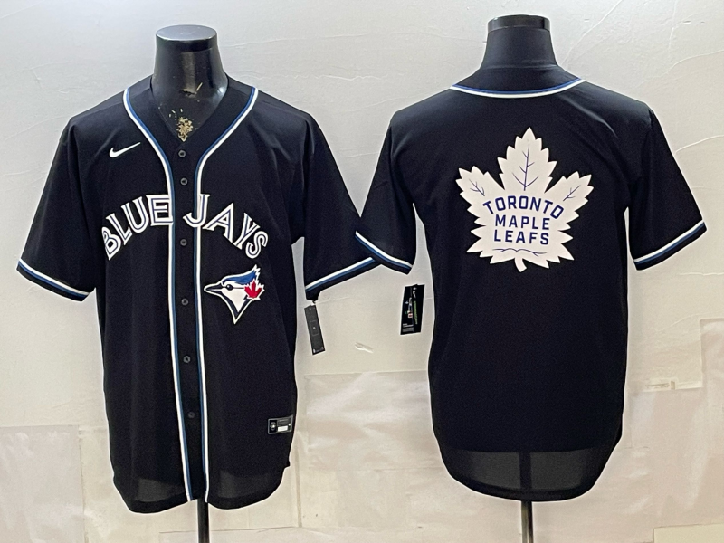 Men's Toronto Blue Jays Fashion Limited Black Out Jersey