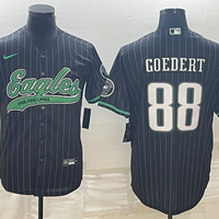 Men's Philadelphia Eagles Dallas Goedert #88 Black Player Jersey1 Joint Edition