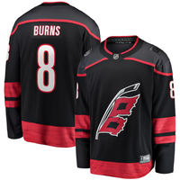 Men's Carolina Hurricanes Brent Burns #8 Black Player Jersey1
