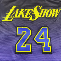 Men's Los Angeles Lakers Kobe Bryant #24 Purple 2024/25 Swingman Jersey1 - City Edition
