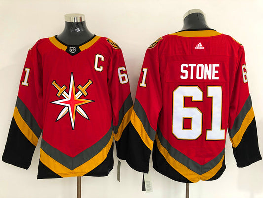 Men's Vegas Golden Knights Mark Stone #61 Red Breakaway Player Jersey1