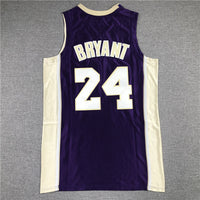 Men's Los Angeles Lakers Kobe Bryant Hall of Fame Purple Hardwood Classics Jersey1