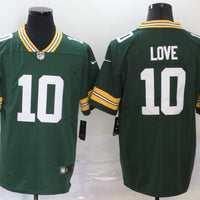 Jordan Love Green Bay Packers Green Jersey