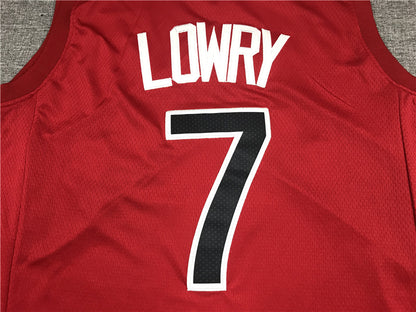 Men's Toronto Raptors Kyle Lowry Red 2021/22 Diamond Swingman Fashion Jersey1