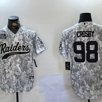 Men's Las Vegas Raiders Maxx Crosby #98 Arctic Camo 2024 Salute to Service Player Jersey1