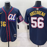 Men's American League Randy Arozarena #56 Navy 2025 All-Star Edition Limited Player Jersey
