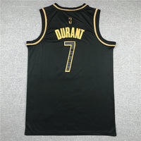 Men's Brooklyn Nets Kevin Durant #7 NBA Black Swingman Player Jersey1