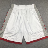 Men's Houston Rockets White Pocket Shorts1
