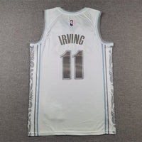 Men's Dallas Mavericks Kyrie Irving #11 White 2024/25 Swingman Player Jersey1 - City Edition
