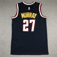 Men's Denver Nuggets Jamal Murray Navy 2020/21 Swingman Player Jersey1