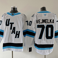 Men's Utah Mammoth Karel Vejmelka #70 Fanatics White Player Game Jersey