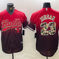 Men's Chicago Bulls Michael Jordan #23 Red City Connect Replica Player Jersey