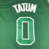 Men's Boston Celtics Jayson Tatum #0 Green Swingman Player Jersey1