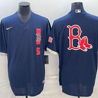 Men's Boston Red Sox Navy Replica Team Jersey1