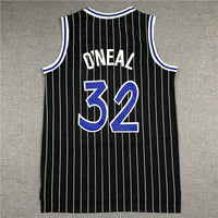 Men's Orlando Magic Shaquille O'Neal Black Classics 1994-95 Swingman Jersey1