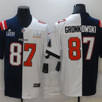 Men's Tampa Bay Buccaneers Rob Gronkowski #87 Blue/White Game Jersey1