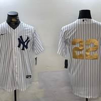 Men's New York Yankees Juan Soto #22 White Player Jersey1