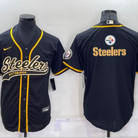 Men's Pittsburgh Steelers Black Fashion Jersey1