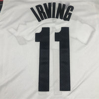 Men's Brooklyn Nets Kyrie Irving #11 White Swingman Jersey1 - City Edition