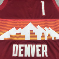 Men's Denver Nuggets Michael Porter Jr. Red Swingman Player Jersey1