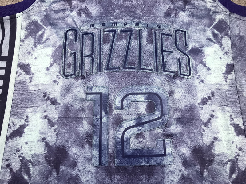 Men's Memphis Grizzlies Ja Morant #12 Light Blue Select Series Swingman Jersey1