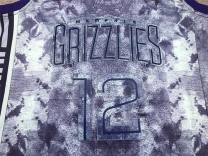Men's Memphis Grizzlies Ja Morant #12 Light Blue Select Series Swingman Jersey1
