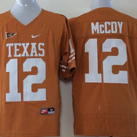 Men's Texas Longhorns Colt McCoy #12 orange Replica Team Jersey