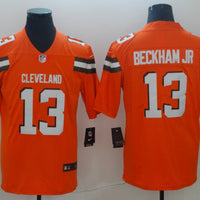 Men's Cleveland Browns Odell Beckham Jr. Orange Game Jersey1