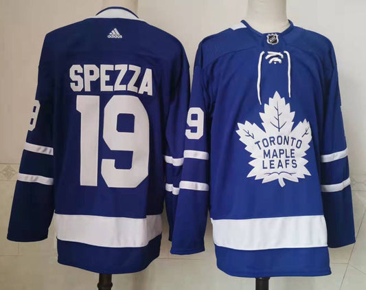 Men's Toronto Maple Leafs Jason Spezza #19 Blue Player Jersey1