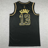 Men's LA Clippers Paul George #13 Black Swingman Player Jersey1