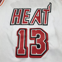 Men's Miami Heat Bam Adebayo #13 White 2022/23 Swingman Jersey1 - Classic Edition