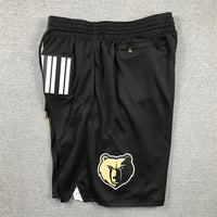 Men's Memphis Grizzlies Black 2023/24 Pocket Shorts1 City Edition