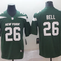 Men's New York Jets Le'Veon Bell #26 Green Game Jersey1
