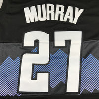 Men's Denver Nuggets Jamal Murray #27 Black 2023/24 Swingman Jersey1 - City Edition